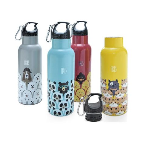 BOTELLA TERMO INFANTIL FRIENDS SURTIDO 4 COLORES 500 ML - 9982-ISD