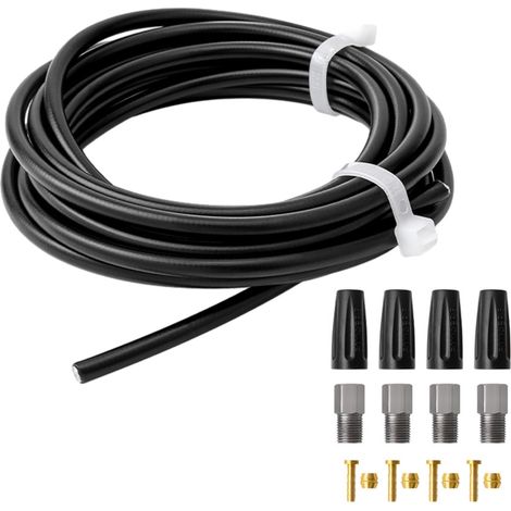 Connecteurs en cuivre pour kits de flexibles de freins à disque hydrauliques de vélo (1/5)
