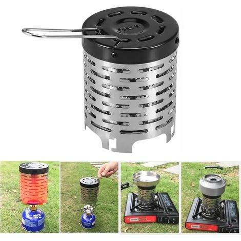Équipement de camping extérieur : réchauds à bois coupe-vent, fournaises, réchauds de pique-nique portables démontables, réchauds à gaz de cuisson transfrontaliers, réchauds de cuisine portables (1/5)