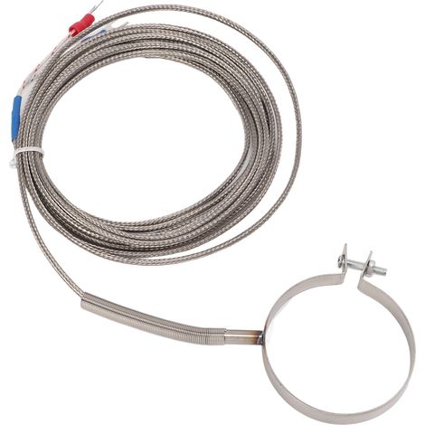 Sonde de contrôle de température multi-tailles à filetage thermocouple haute sensibilité et large plage de mesure (0‑400°C) pour l'industrie (3 mètres) (1/5)