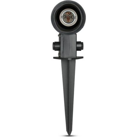 Spot Extérieur à Piquer pour LED GU10 - - Noir - Aluminium - 35W - Contemporain - Design (1/5)