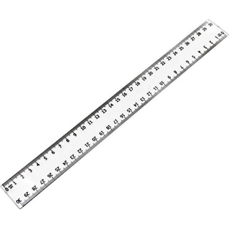 Règles droites à double échelle DOITOOL, faciles lire, lot de 2 (1/5)