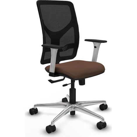 Chaise de bureau piqueras y crespo Motilla blanc mousse haute densité (1/2)