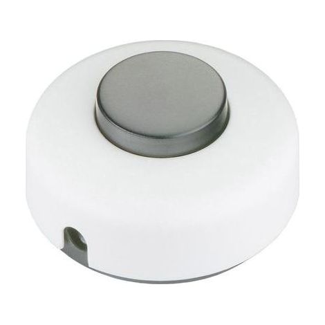 Interrupteur à pied interBär 5062-501.01 blanc, noir 1 x Off/On 2 A 1 pc(s)