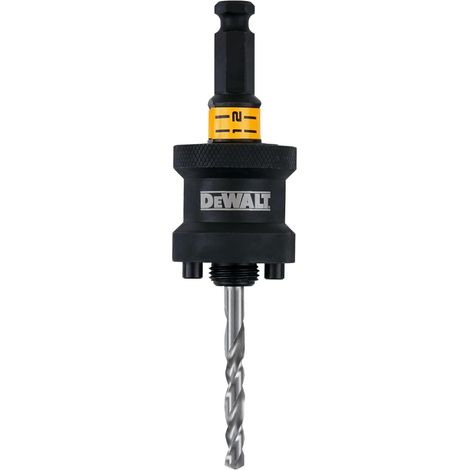 Mandrin de perceuse à changement rapide 13mm – Plage de serrage 32-210mm – Compatible avec mèches pilotes Dewalt
