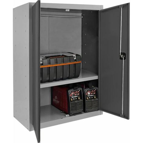 Armario Taquilla SIMON LOCKER PROF.Monobloque Multiusos 90x80x40 2/1 GR/AN