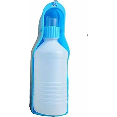 Wasserflasche für Hunde und Katzen – 500 ml – Tragbar – Für unterwegs (1/5)