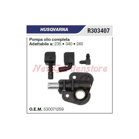 Pompa olio HUSQVARNA motosega 235 340 245 R303407