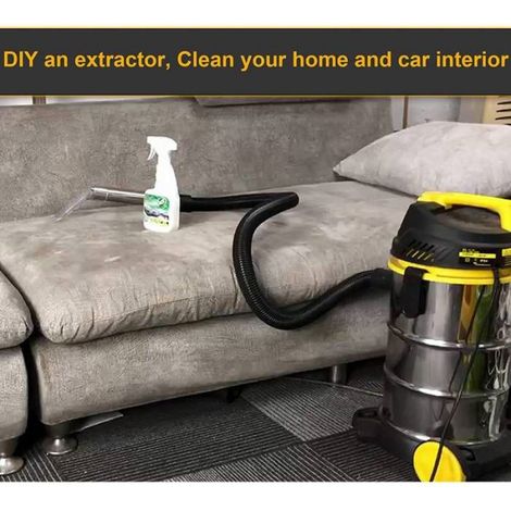 Extracteur à Main avec TêTe Transparente pour Tapisserie D'Ameublement et Nettoyage de de Tapis, D'Aspiration de DéTail de Voiture (1/5)