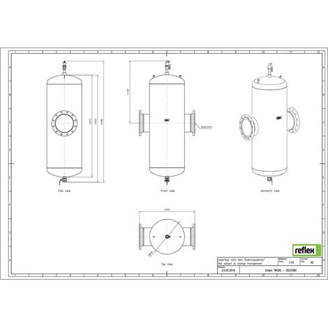 IBO IBF-10 Magnetischer Schmutzabscheider – DN 25 (1″), Messing, 10 Bar, 110 °C, 50 µm Filter