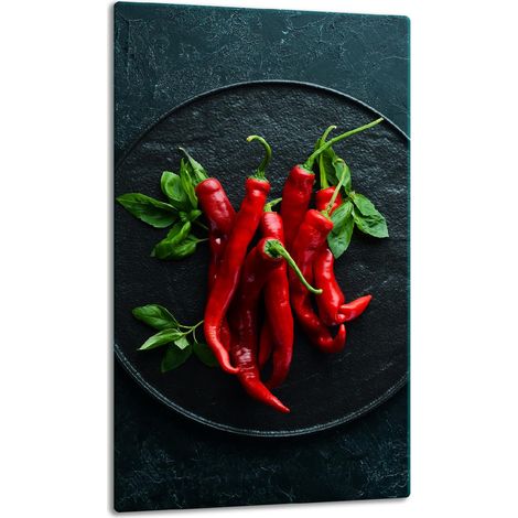 GLASPLATTE, TISCHPLATTE 30x52 CHILLI (1/5)