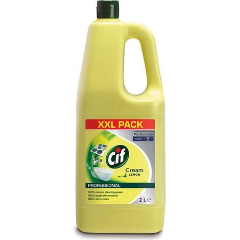 CIF Pro Formula 2L crema liquida abrasiva al limone CIF PRO FORMULA