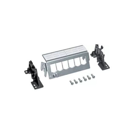 Hager Patch-Panel 6-fach ohne Module FZ06MMO (1/2)