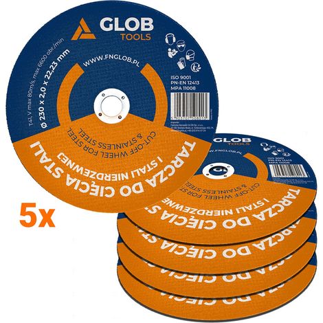 Glob Tools Stahltrennscheibe 230x2,0x22,23 mm (1/5)