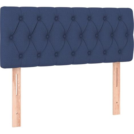 Maison Exclusive - Kopfteil Blau 100x7x78/88 cm Stoff