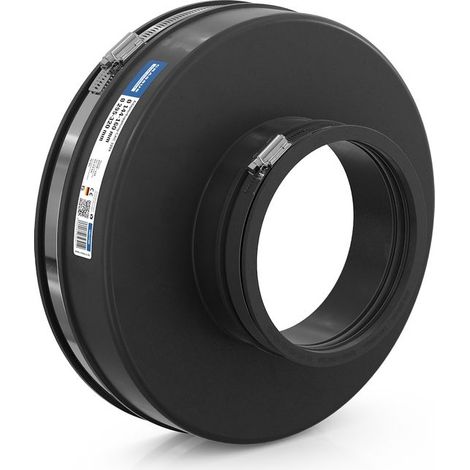 CR Adapterkupplung CAC 3204, bis 0,6 bar (295-320mm auf 144-160mm), EPDM / V2A