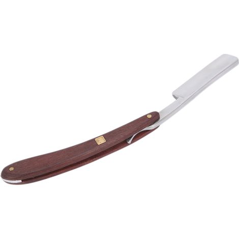 Porte-couteaux pliable pour homme, avec étui de rangement en cuir PU marron (1/5)