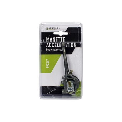 Manette D'accélération En Aluminium Avec Fixation Par Collier ø: 19 à 22mm. (sous Coque).