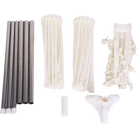 Professional Clothes Drying Rack 360 Degree Rotating Folding Design Reliable Load Bearing Stainless Steel Laundry Accessories 3 Layer White – High strength, DIY, workshop, construction, ins (1/5)