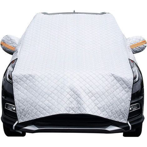 Couverture Pare-Brise Voiture, Bâche Pare Brise Protection Magnétique Couverture Repliable (1/5)