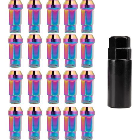 Écrous de Fer de Bellota Bellota avec Touche Légère pour Roues Carreas 20pcs M12 1,25 Écrous D'extraction à extrémité Ouverte pour les Voitures de (1/5)