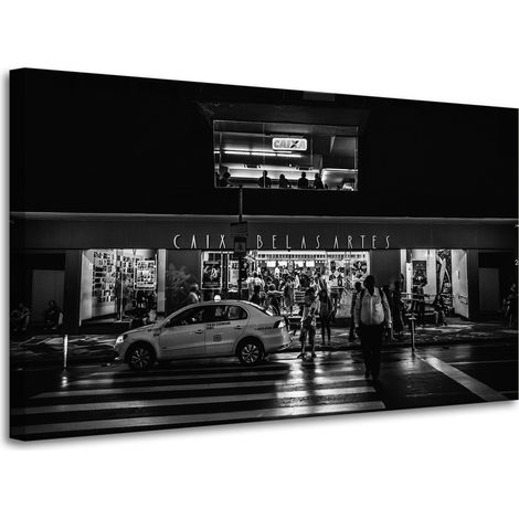 Leinwanddruck Architektur Taxistraße 100x60