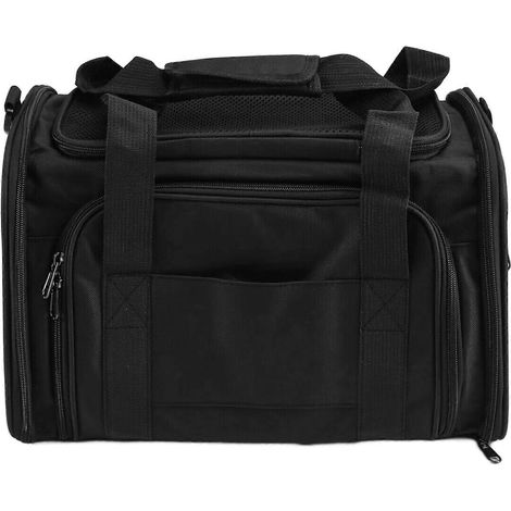 Sac pliable pour animaux de compagnie, sac de transport pliable pour petits chiens et chats, sac extensible en filet respirant, pliable et portable (1/5)