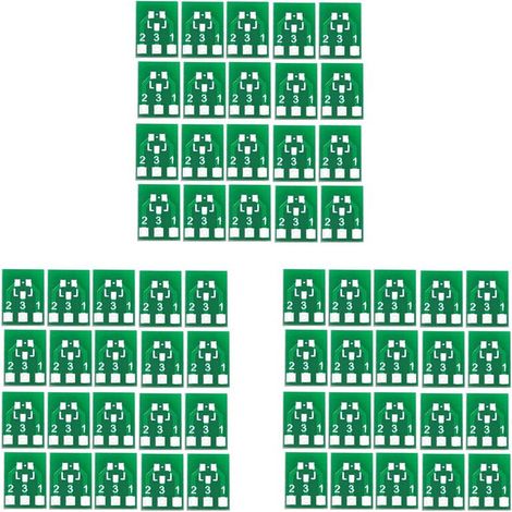 Adatto per la serie SOT23 da 60 pezzi, adattatore di conversione da SMD a DIP SIP3 a doppia faccia, kit di schede PCB con zoccolo per IC SOT SIP.