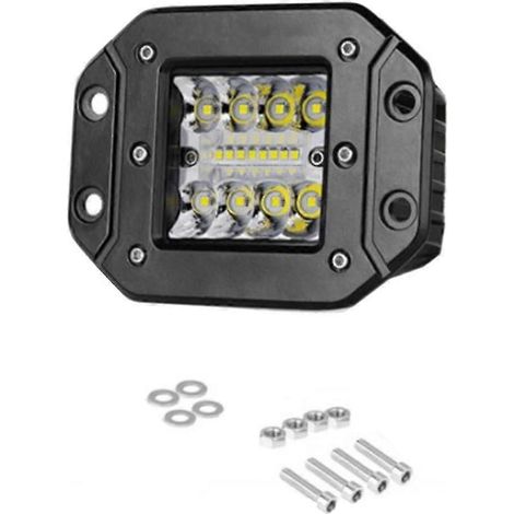 Feu de travail pour voiture, feu stop surélevé, projecteur LED pour moto, feu antibrouillard (1/5)
