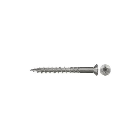 fischer Terrassenschraube FTS-ST 5,0 x 60 200 Senkkopf Innenstern TX Teilgew. Edelstahl A2 - 578573 (1/3)