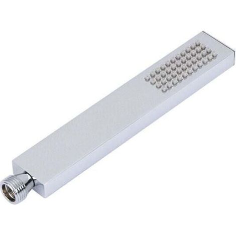 Pommeau de douche monobloc rectangulaire en cuivre plaqué à face droite douchette-219×35×15mm (1/4)