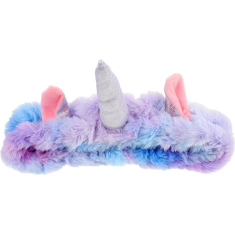 Plush Unicorn Headband for Adults, Women's Headband for Parties (1/5)