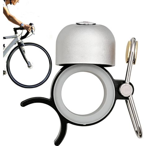Sonnette de vélo Klaxon Compact et Puissant Sonnette au pouce pour vélo de route et VTT pour Adultes, Route, Scooter, Cruiser, Ville, Randonnée, , Déplacements (1/5)