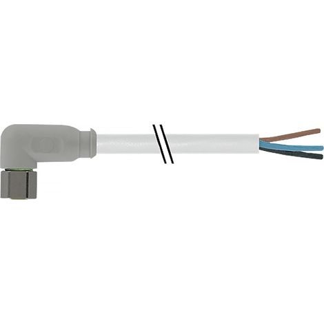 Connecteur pré-câblé RS PRO 4 conducteurs , M8 Femelle, 5m ( Prix pour 1 )