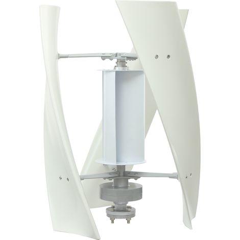 Generador eólico de eje vertical de 12 V y 100 W con regulador para la generación de electricidad en el hogar, en tiendas y para el suministro de energía industrial en barcos y casetas. (1/5)