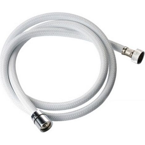 FLESSIBILE PER DOCCIA IN NYLON BIANCO cm 150