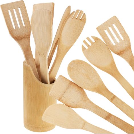 MUT2346 Küchenzubehör-Set, Löffel, Pfannenwender im Ständer, 6-teilig (1/5)