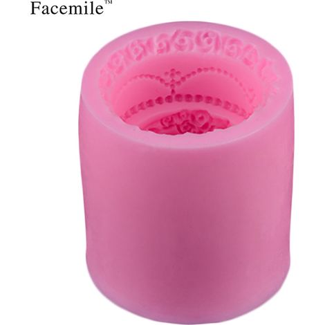 Moule décoratif en silicone pour pudding, fondant, gâteau, bricolage et fabrication de savon (1/5)