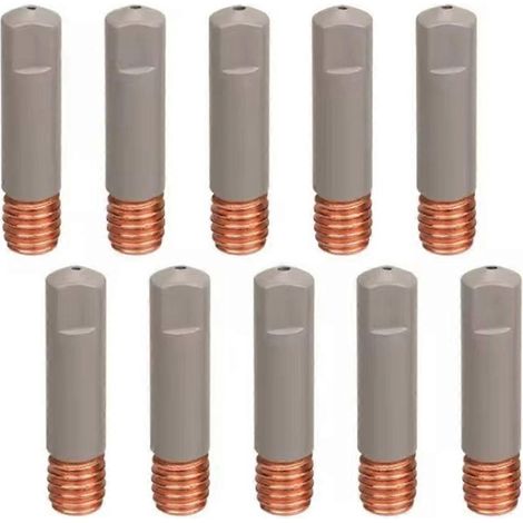 Embouts de contact de soudage MB 15AK avec revêtement protecteur, buse à gaz M6, embout de 1,2 mm (1/5)