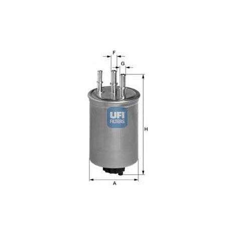 Filtre à carburant UFI 24.445.00 (1/5)