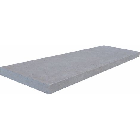 Couvertine Pierre d'Egypte - Marbre Sinaï Pearl - Sablé Brossé - 30x100x4cm - Vendu à la pièce