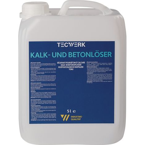 TECWERK Kalk-/Betonlöser 5l Kanister TECWERK