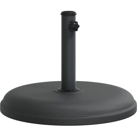 Base de parasol adaptée aux tiges de parasol de diamètre 32/35/38 mm, 15 kg, ronde. (1/5)