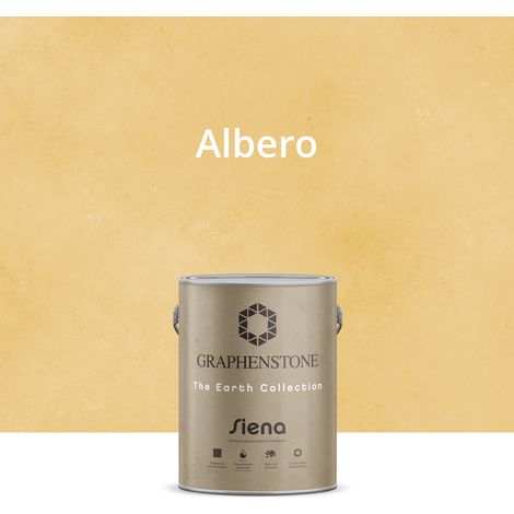 Pintura Ecológica INTERIOR Efecto LIMEWASH Base Cal SIENA Color ALBERO 4L