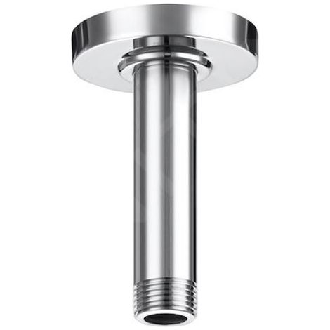 Roca Raindream - Bras de douche au plafond, 100 mm, chrome A5B0450C00