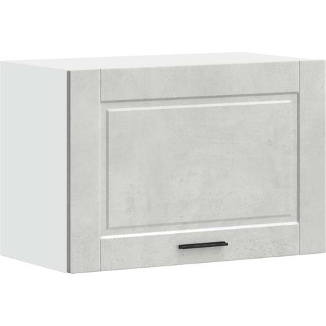 Maison Exclusive - Pensile da Cucina Porto Grigio Cemento in Legno Multistrato