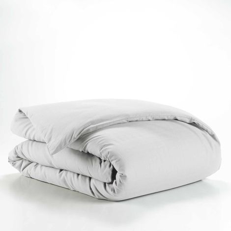 Housse de Couette (140 x 200 cm) Lina Blanc, 100% Coton (1/5)