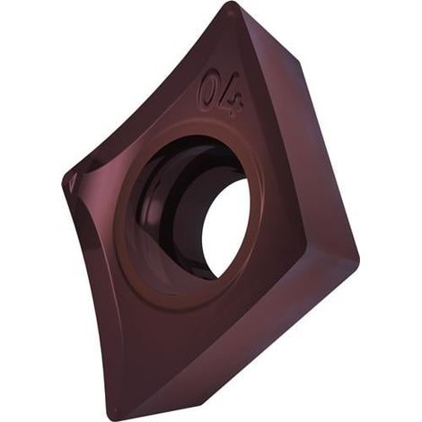 Drehwendeschneidplatte ISO ECGT 060202E-SF3:T8415 D.2,8mm PVD beschichtet (1/2)