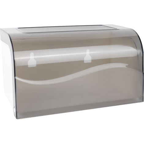 Distributeur de papier toilette mural avec porte-rouleau (1/5)