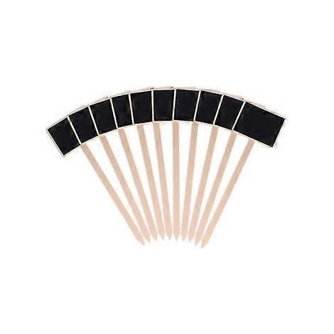 Lot de 10étiquettettes Mini Ardoises jardin Fleurs et Plantes (1/5)